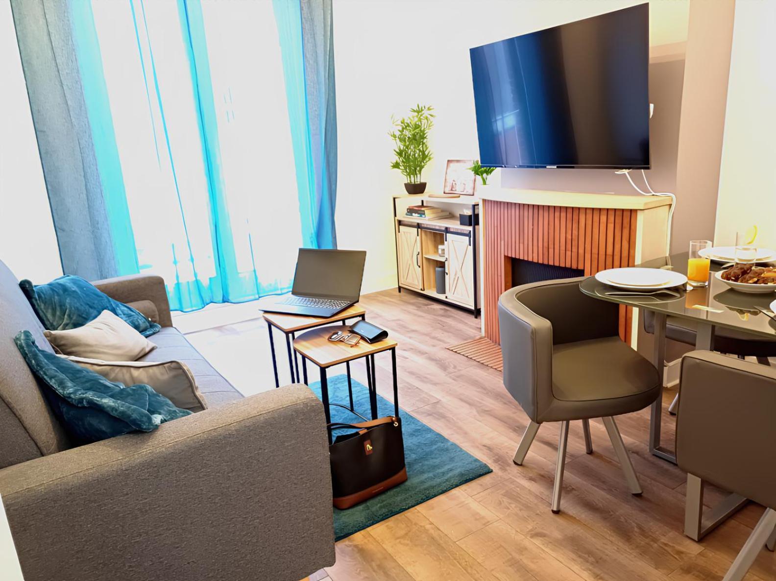 Appartement Plein Centre- 90m Cathedrale - 2ch - 4 Couchages Amiens